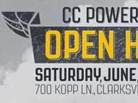 CC Powersports Open House Poster