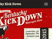Kentucky Kick Down Responsive Design