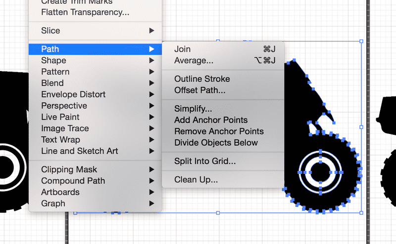 outline stroke